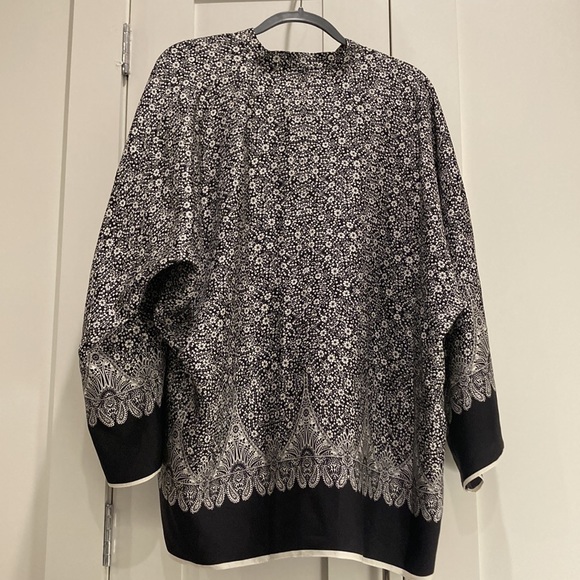 Helmut Lang floral printed silk tunic - Picture 6 of 6